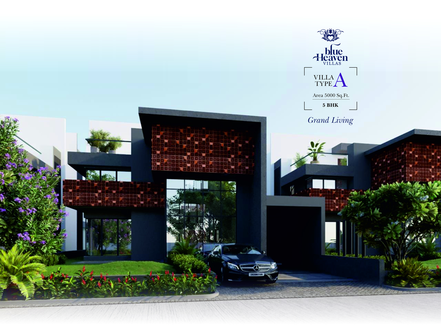 Villa Type A render view